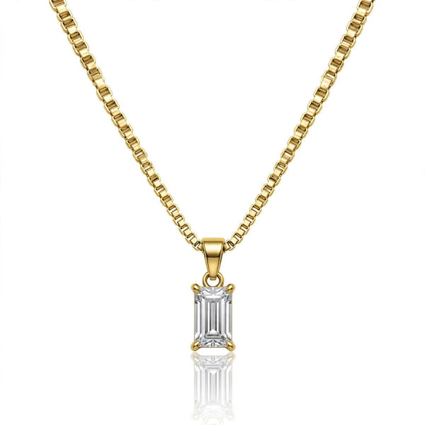 Collana “Diamond” Baguette