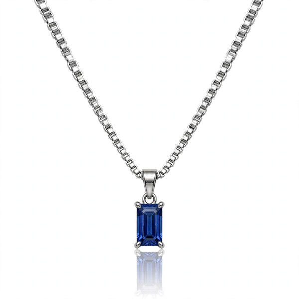 Collana “Zapphire” Baguette