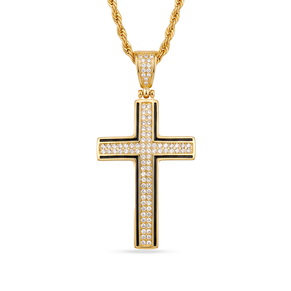 Collana Croce "Blackie"