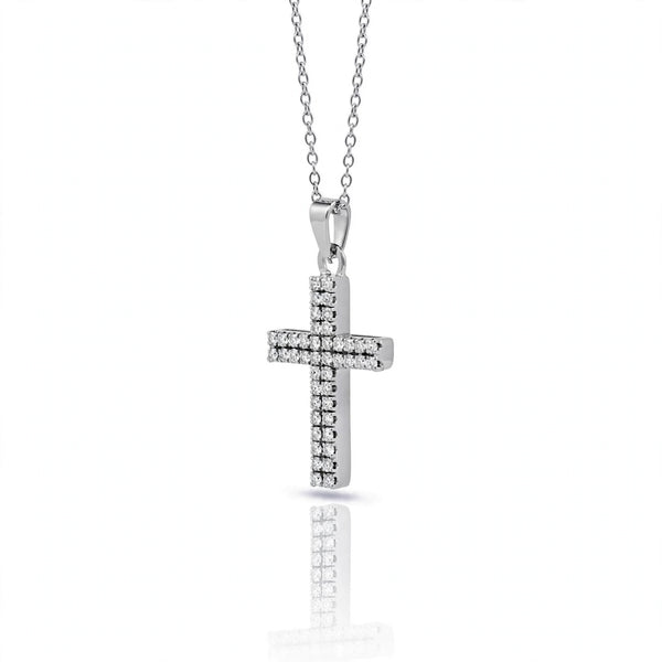 Collana Croce "Double"