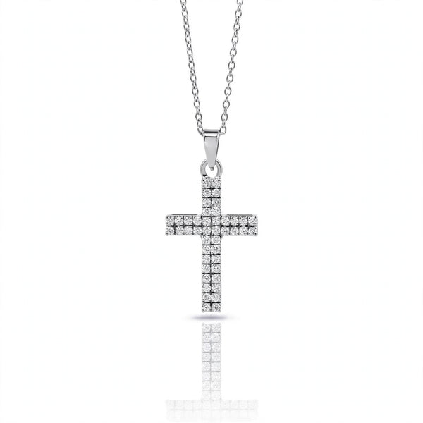 Collana Croce "Double"