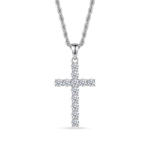 Collana Croce "Pavè"
