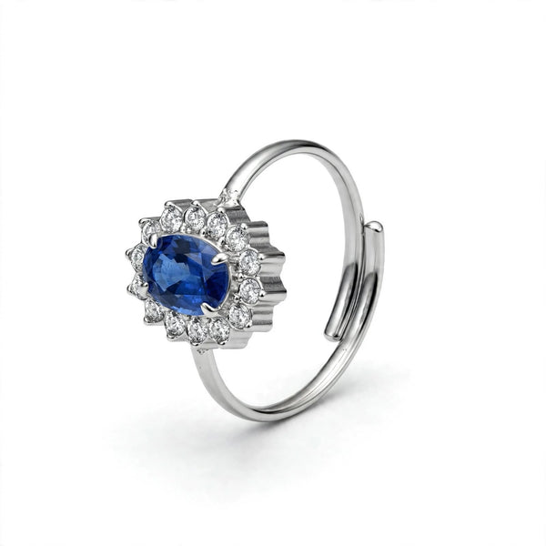Anello "Kate Zaffiro" Regolabile