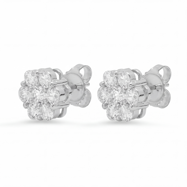 Orecchini Cluster Argento 925
