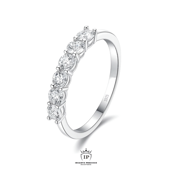 Anello 6 pietre