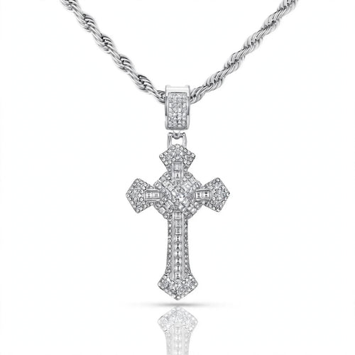 Collana Croce "Diamond Cross"