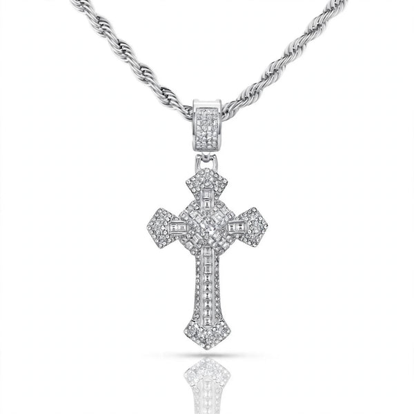 Collana Croce "Diamond Cross"