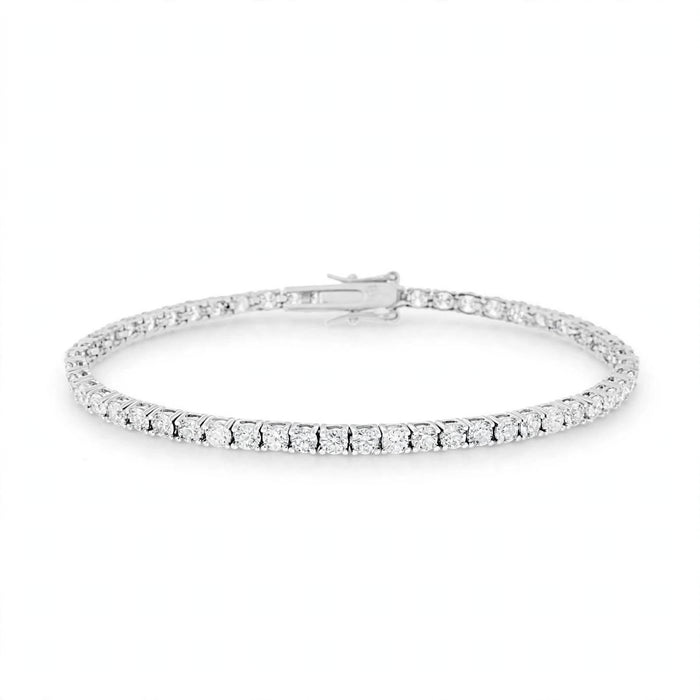 Tennis "Diamond" Argento 925 Rodiato