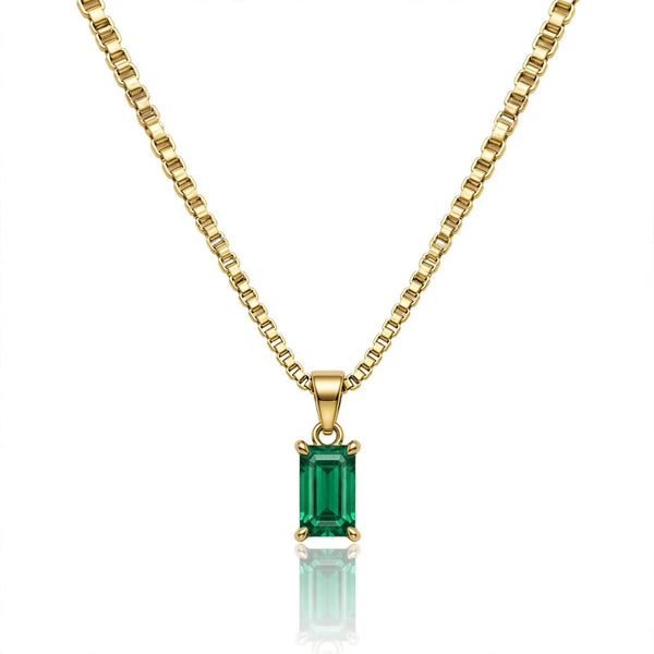 Collana “Emerald” Baguette
