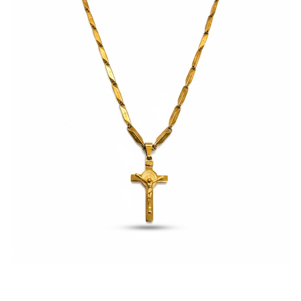 COLLANA TUBOLARE ORO