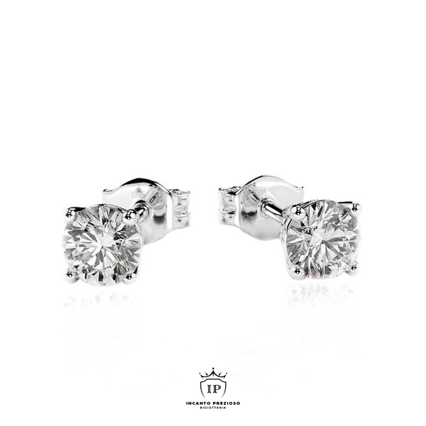 Orecchini Punto Luce Argento 925