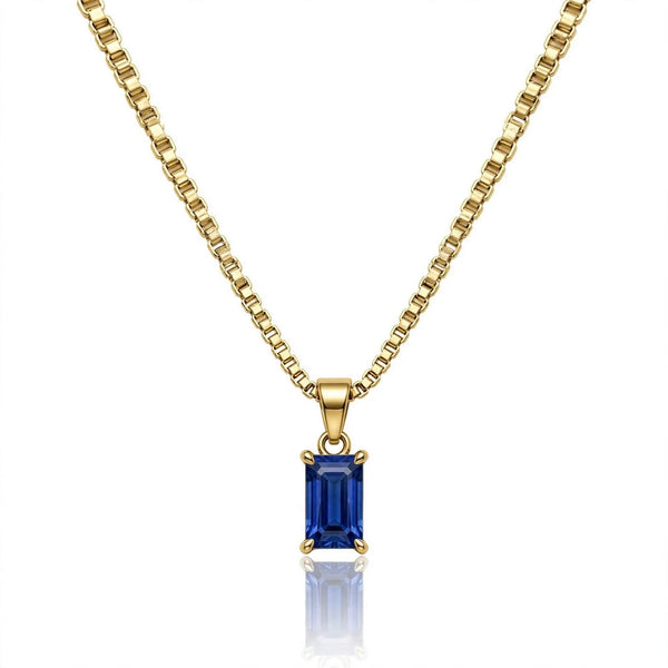 Collana “Zapphire” Baguette