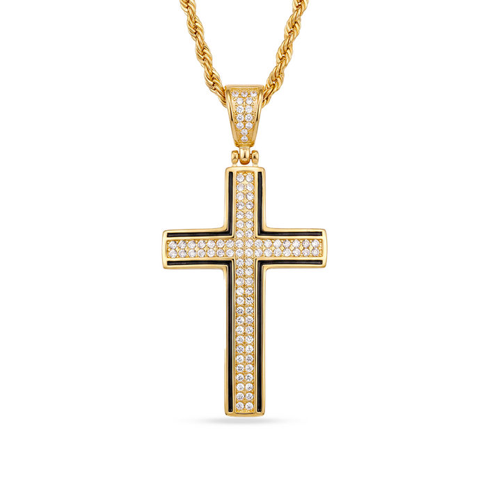 Collana Croce "Blackie"