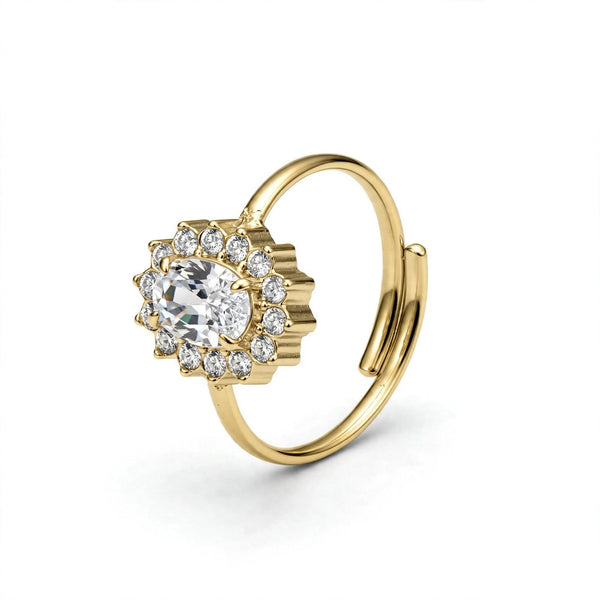 Anello "Kate Diamond" Regolabile