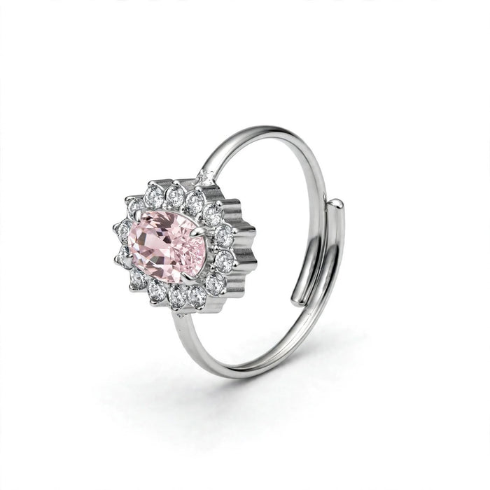 Anello "Kate Morganite" Regolabile