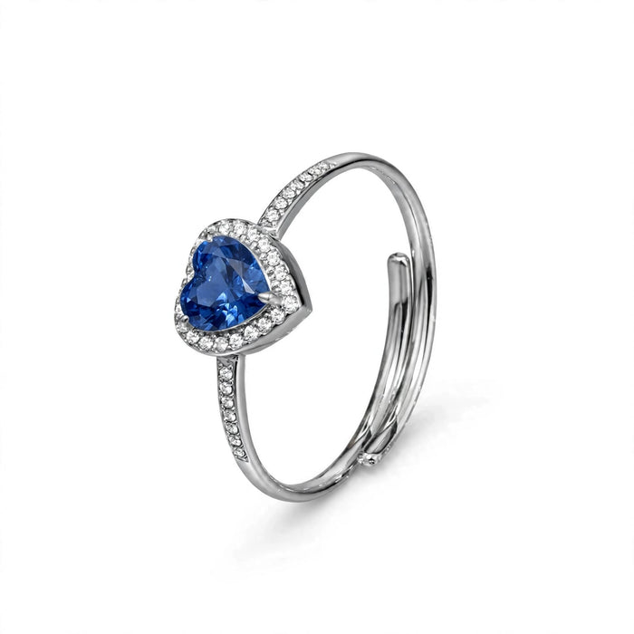 Anello "Angelic Zaffiro" Regolabile