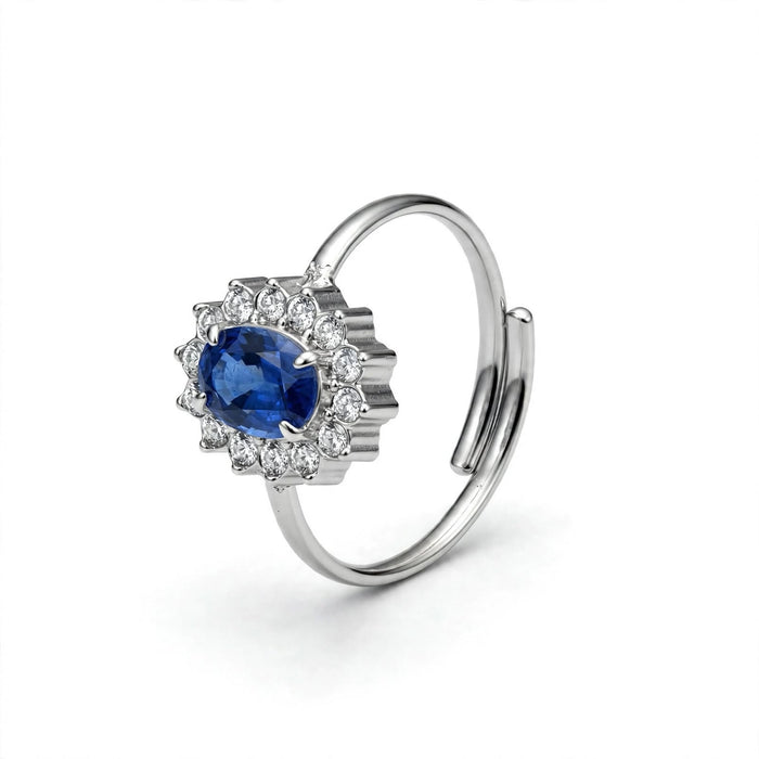 Anello "Kate Zaffiro" Regolabile